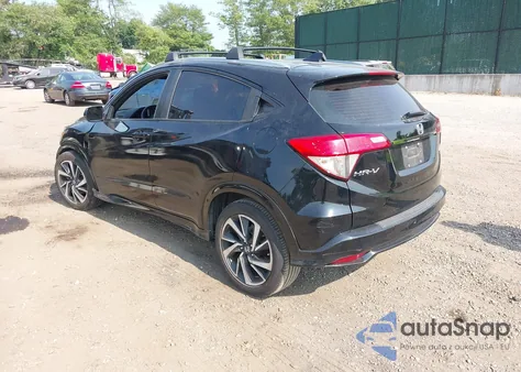 2019 Honda Hr-V Sport из США, поврежденный, VIN 3CZRU6H19KM736957